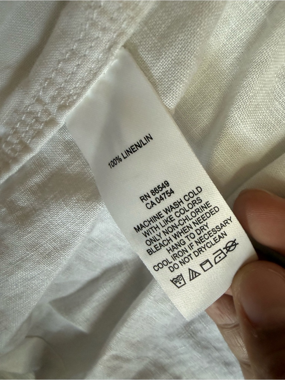 Tommy Bahama Relax White 100% Linen Hooded Utility Jacket Size Small - Picture 7 of 15